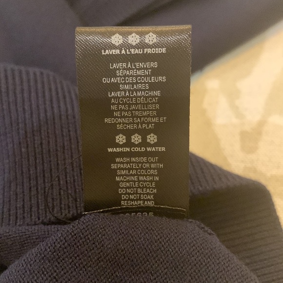 Sweater vest - Navy - Picture 8 of 9